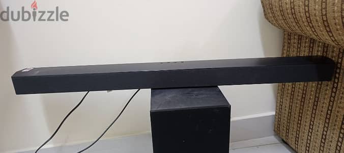 samsung sound bar and sub woofer