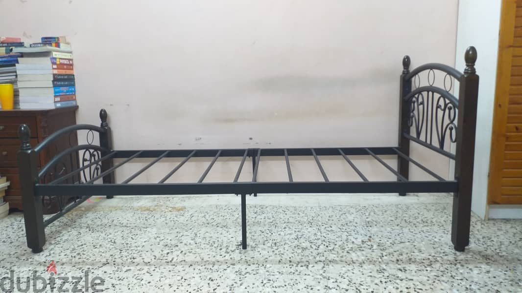 single bed frame with plywood for sale 7