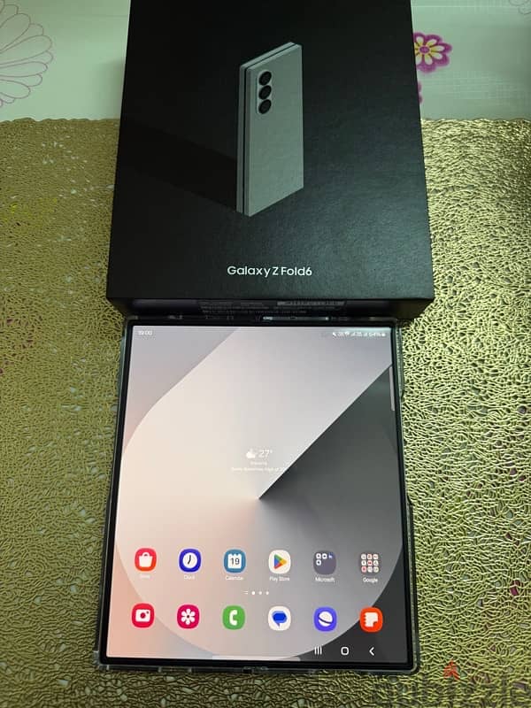 Samsung Galaxy FOLD6  512 GB mobile For sale. 20days used only 5