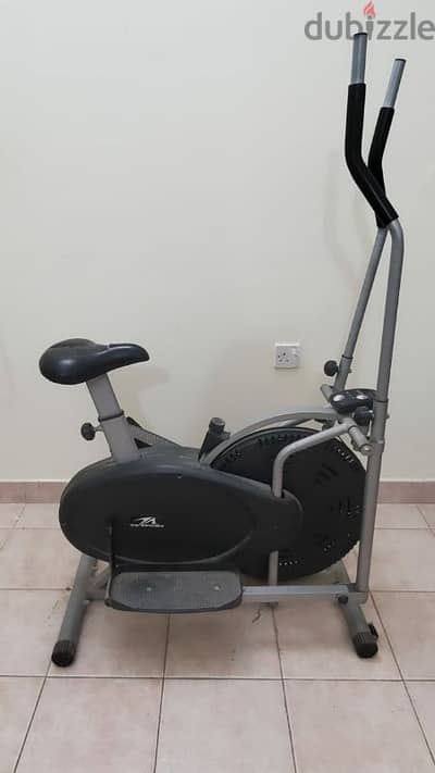 Elliptical Bike 2 IN 1 Cross Trainer Exercise Fitness Machine