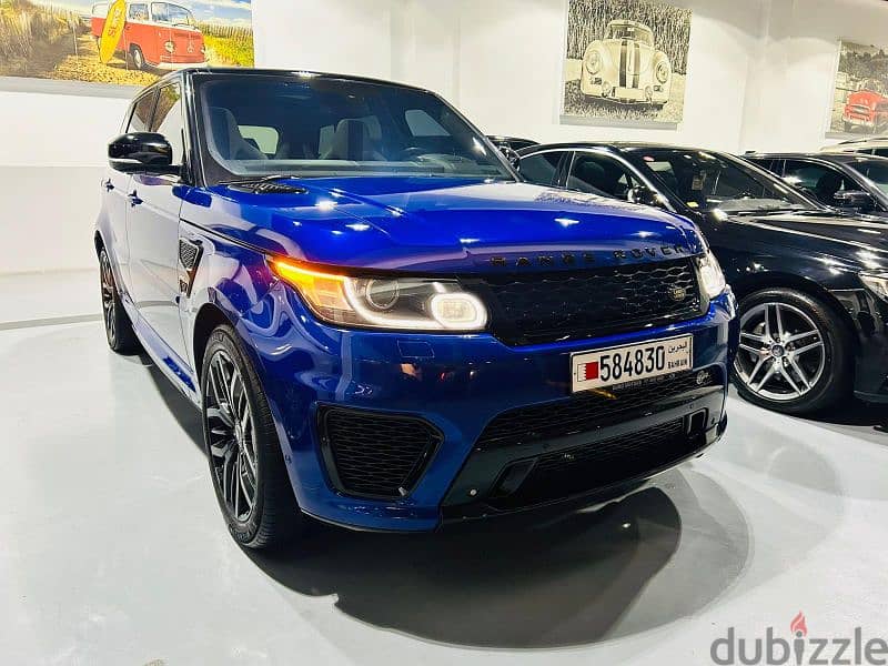 Range Rover Sport SVR 2015  5.0L SC 550 Hp Agent history 0