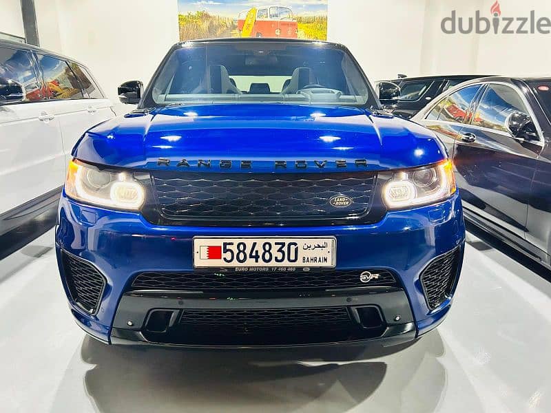 Range Rover Sport SVR 2015  5.0L SC 550 Hp Agent history 11