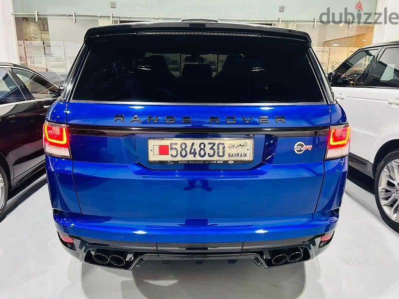 Range Rover Sport SVR 2015  5.0L SC 550 Hp Agent history 12