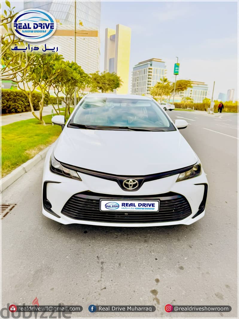 TOYOTA COROLLA XLI -2022-1.6L -59,000km White  1st Owner FOR SALE 1