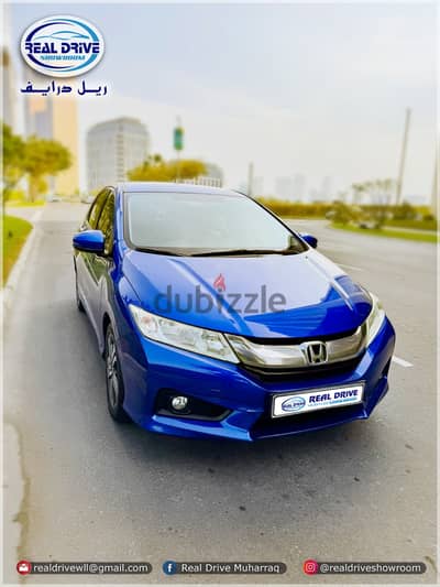 HONDA CITY-2017-1.5L V4 -83900KM Blue  FOR SALE