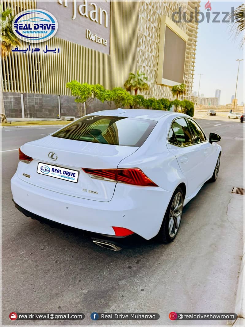 LEXUS IS 300 US Specifications -2020 -3.0L V6 WHITE   FOR URGENT SALE 7