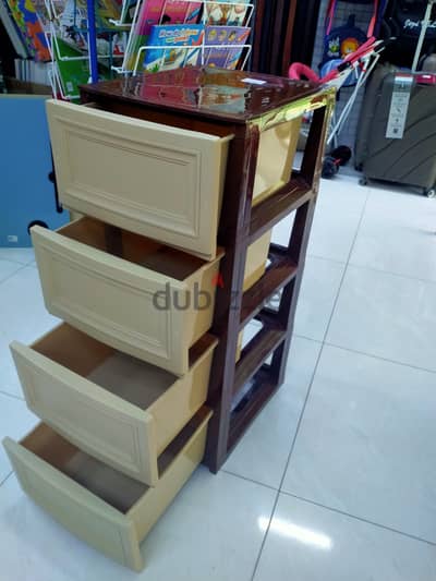 Strong Wooden Design Drawer 4 Layer