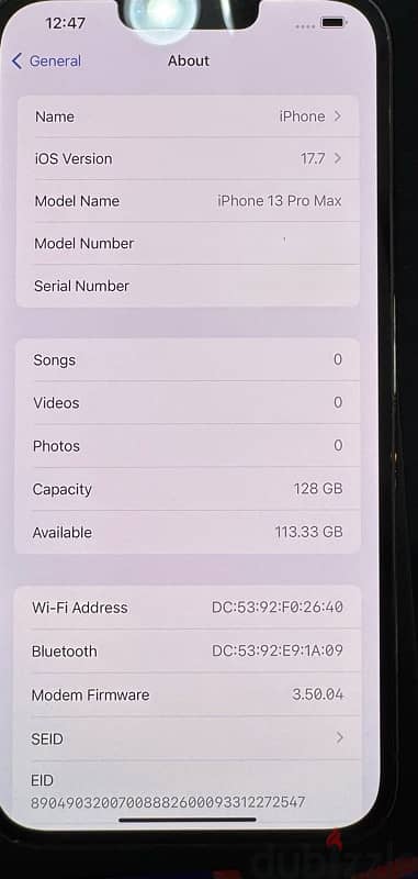 iPhone 13  pro maxs 128 gb  clean pic no scratch  same new 2