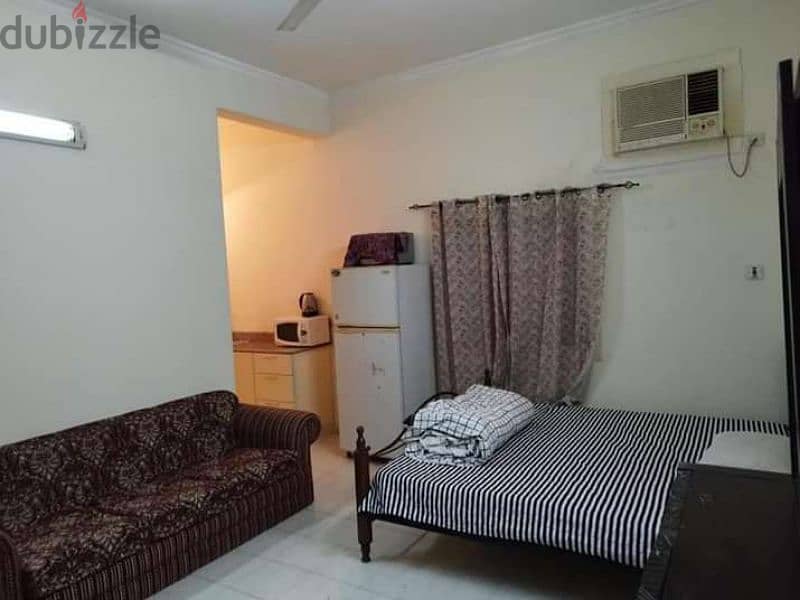 Furnished Studio for rent Budiya maqsha 130BD with EWA Call 39490882 0