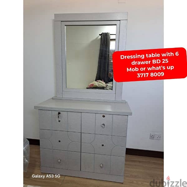 Cupboard 3 door and other household items for sale with delivery 5