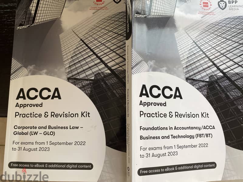 ACCA BPP Workbooks and practice kits available 0