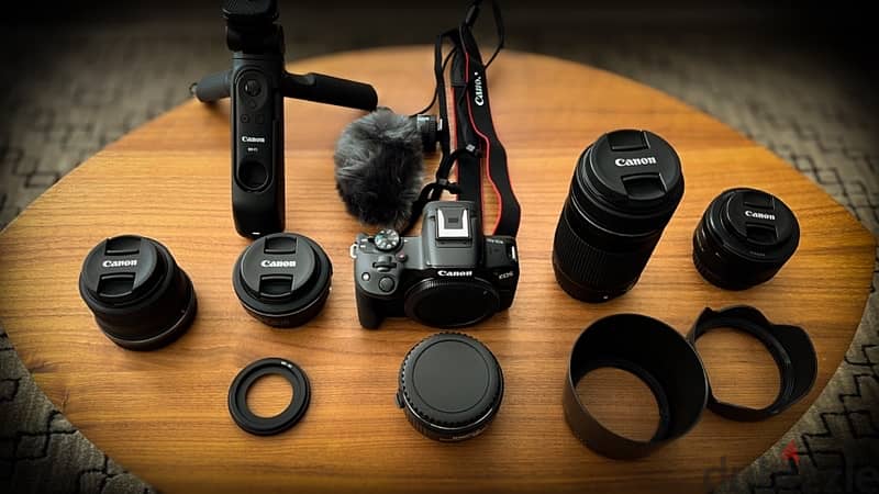 Canon EOS R50 with lenses and accessories 0