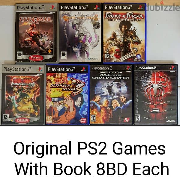 PS4 and PS2 Original Games Excellent Condition 5