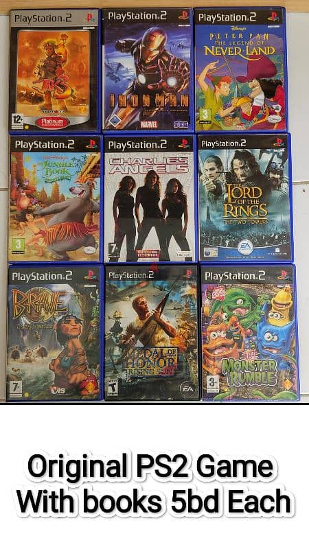 PS4 and PS2 Original Games Excellent Condition 6