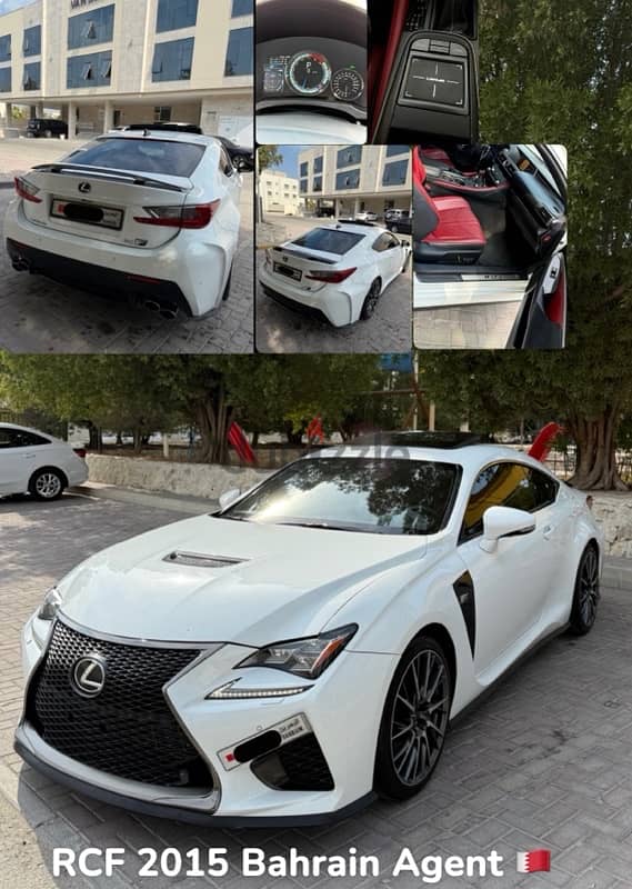 Lexus RCF 2015 White 0