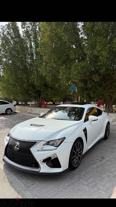 Lexus RCF 2015 White 1