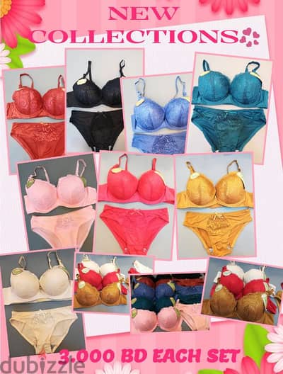 LADIES INNER WEAR BRA SET