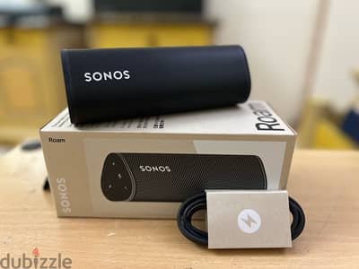 Sonos - Roam- wireless smart speaker with charger cable