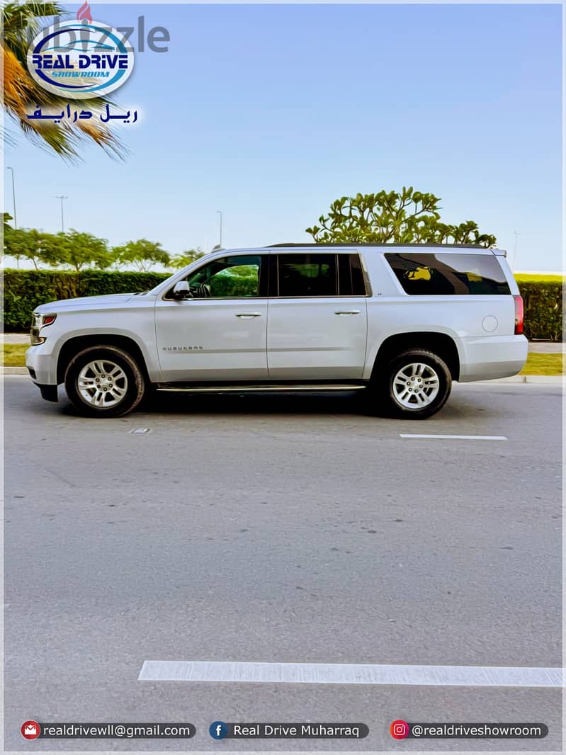 CHEVROLET SUBURBAN -2018 Engine-5.3L V8 SILVER 220100KM. . . . FOR SALE 0