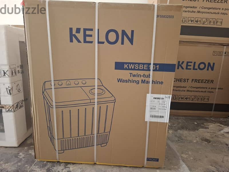 kelon semi washing machine 10 kg brand new for sale 1