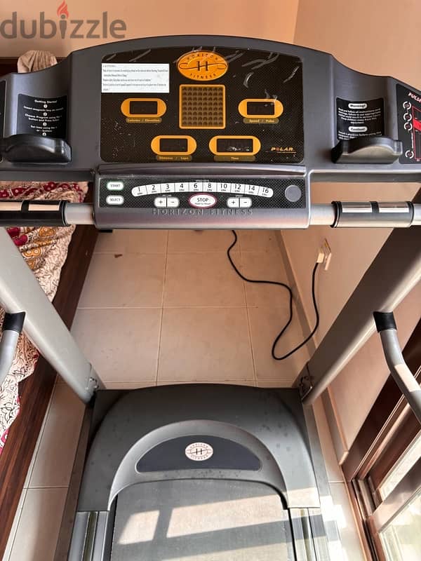 Horizon fitness omega GT treadmill 0