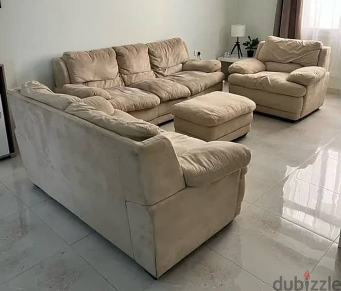 Full Sofa Set 3 + 2 + 1 Seater 0