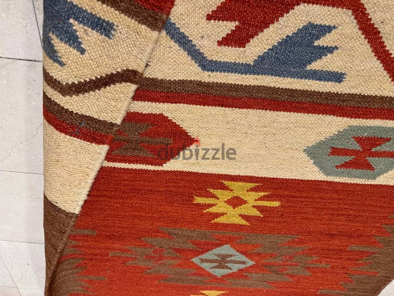 Authentic Handwoven Kilim Rug – 4 Meters Long, Excellent Condition 2