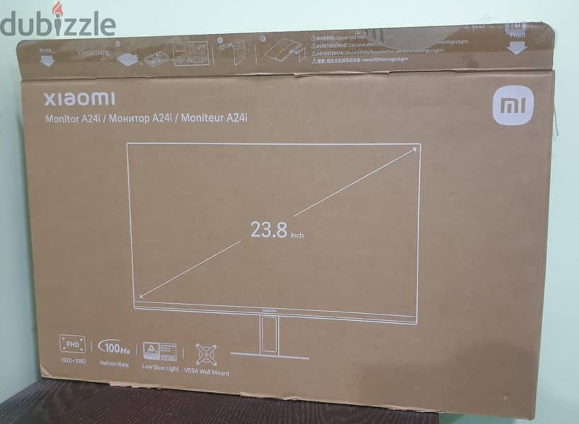 Xiaomi A24i 23.8 Inch LED PC Monitor FHD 100Hz Black (barely used) 1