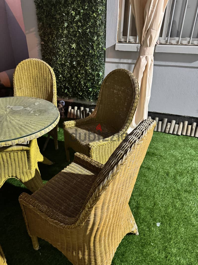 طاوله وكراسي الحديقة  Chair and table outdoor 0