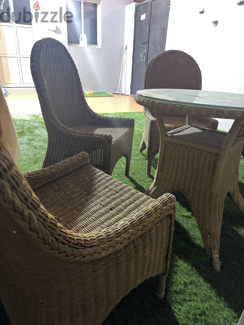 طاوله وكراسي الحديقة  Chair and table outdoor 3