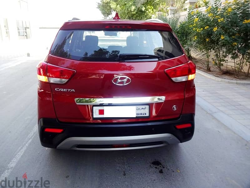 Hyundai Creta 1.6 L 2019 Red Single User Full Option Agent Maintained 2