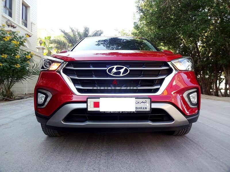 Hyundai Creta 1.6 L 2019 Red Single User Full Option Agent Maintained 3