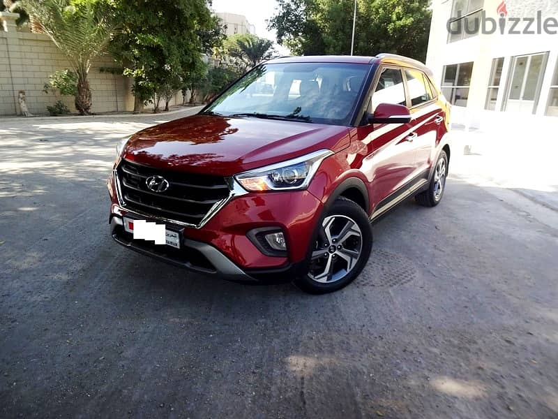 Hyundai Creta 1.6 L 2019 Red Single User Full Option Agent Maintained 13