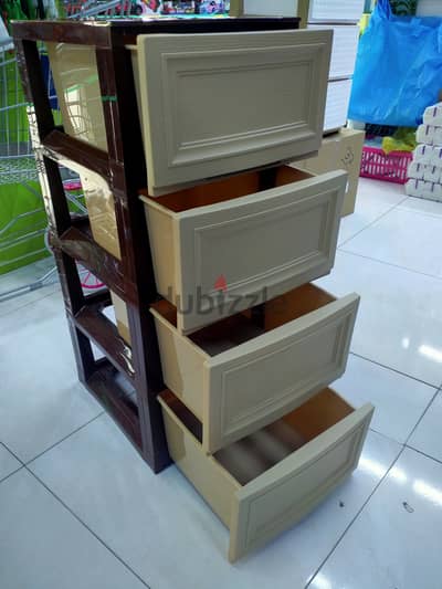 Strong Wooden Design Drawer 4 Layer