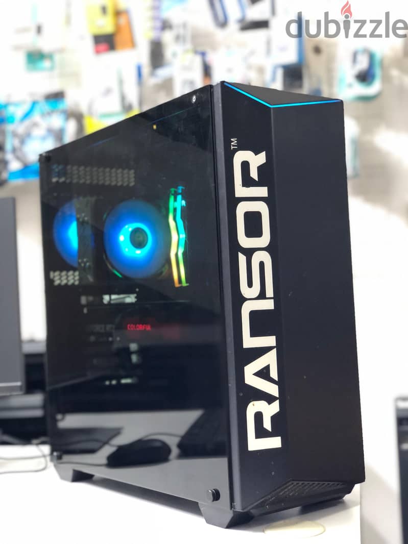 Ransor Gaming PC i7-9th Gen 12GB NVIDIA GPU 16GB Ram+500GB SSD+1TB HDD 4