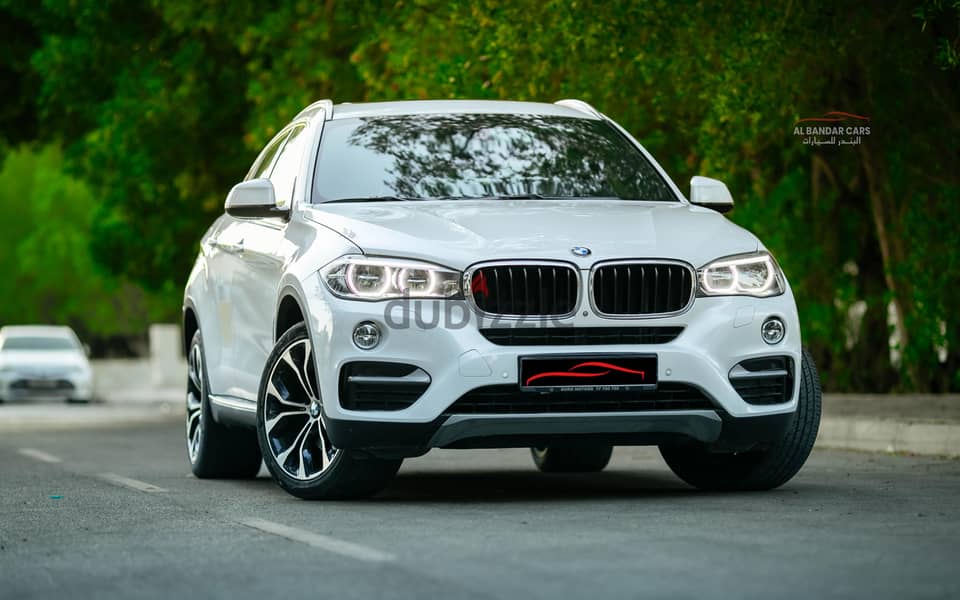 BMW X6 2016 EXCELLENT CONDITION WHITE 0