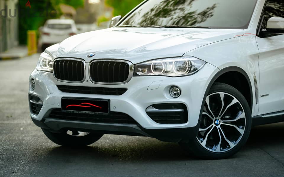 BMW X6 2016 EXCELLENT CONDITION WHITE 1