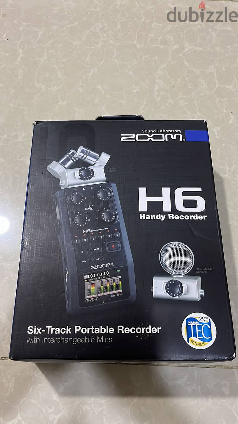 Zoom H6 Recorder for sale 0