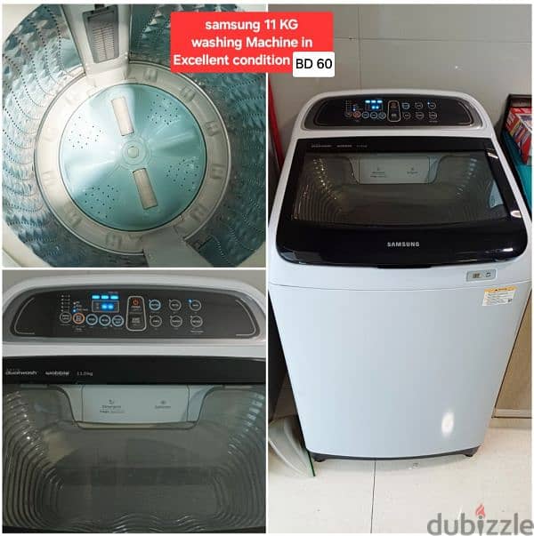 Front load washing machine and other items for sale with Delivery 9