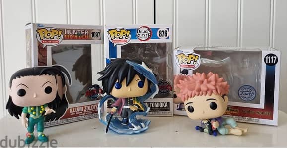 Anime funko pops & Mangas