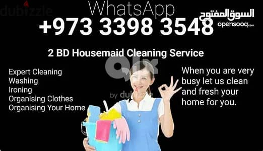 Only 2 bd Hourly Best Cleaning Service