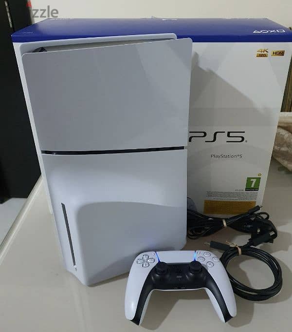 ps5 slim 1tb disc adition 0