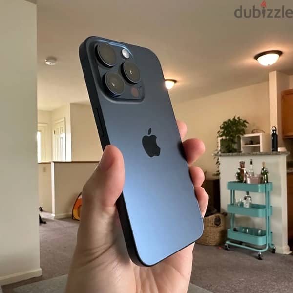 iphone 15 pro 256GB natural blue 0