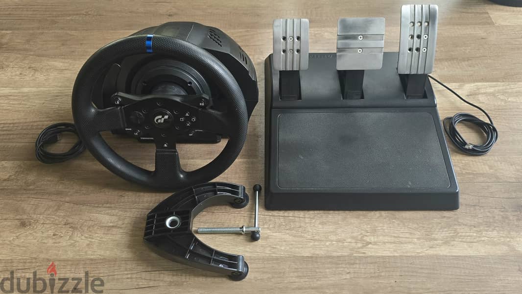 Thrustmaster T300 RS GT wheel and pedal set 0