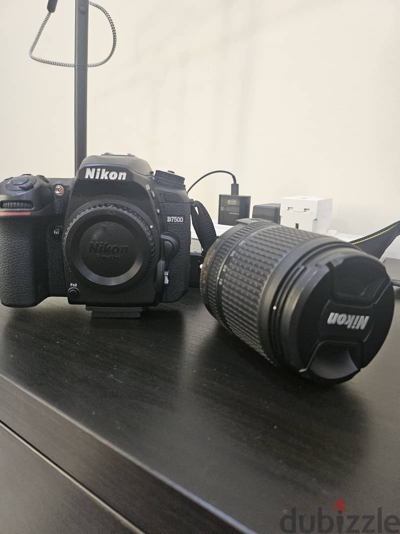 Selling Nikon camera Nikon D7500 DSLR Camera, With 18-140mm VR Lens, 1