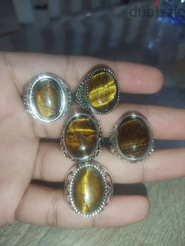 Tiger eye stone (MEN) 1