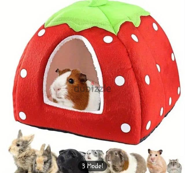 Winter Sleeping House for pet (Strawberry Style) 0