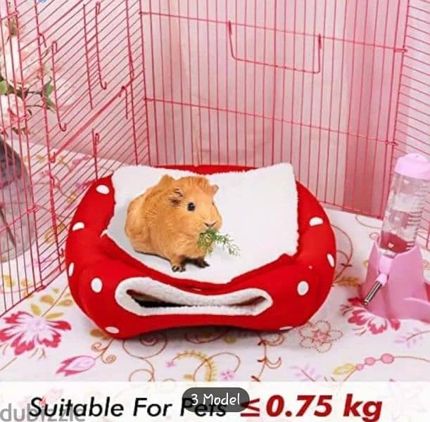 Winter Sleeping House for pet (Strawberry Style) 3