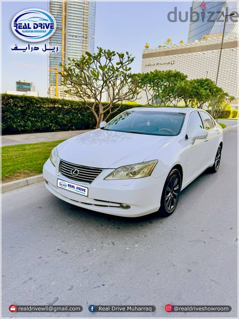 LEXUS ES 350 Year-2008 -3.5L V6 -White 280100km  FOR SALE 0