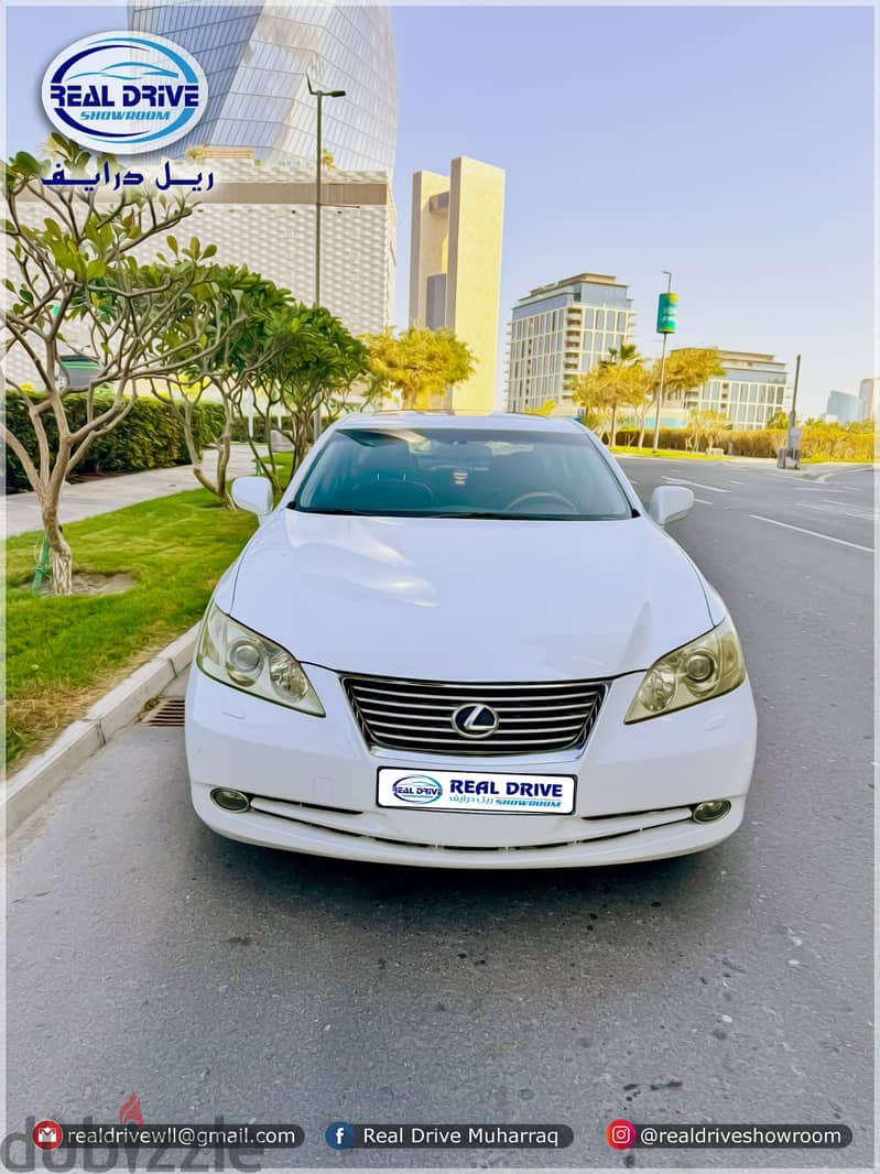 LEXUS ES 350 Year-2008 -3.5L V6 -White 280100km  FOR SALE 2